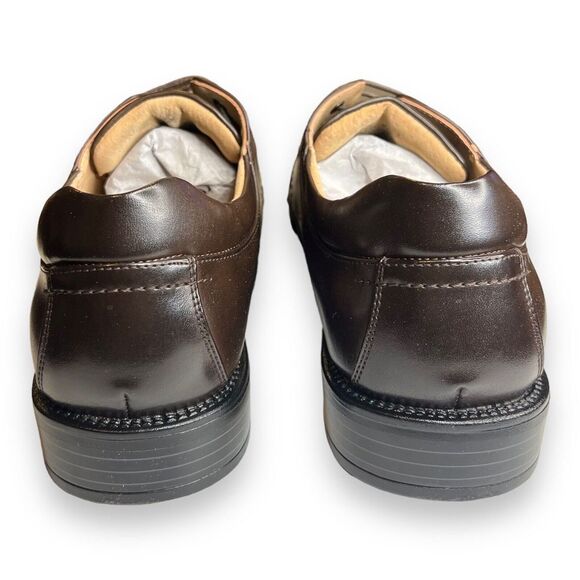 Bruno Marc Men's Square Toe Classic Business Dress Shoes Goldman 1 Size‎ 9.5 - Picture 4 of 10